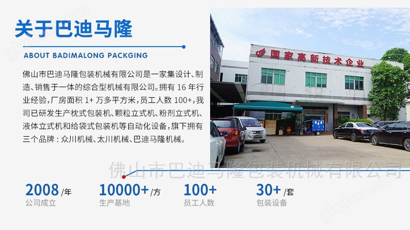 薯条薯片膨化食品包装机