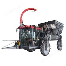 华玺玉米青储机厂家自走式玉米去父本青贮机