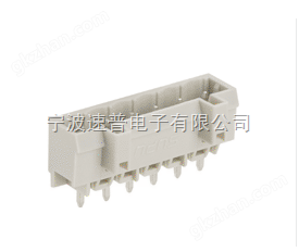 2-24通道直型焊針插座(SP450白灰色防錯(cuò)插)